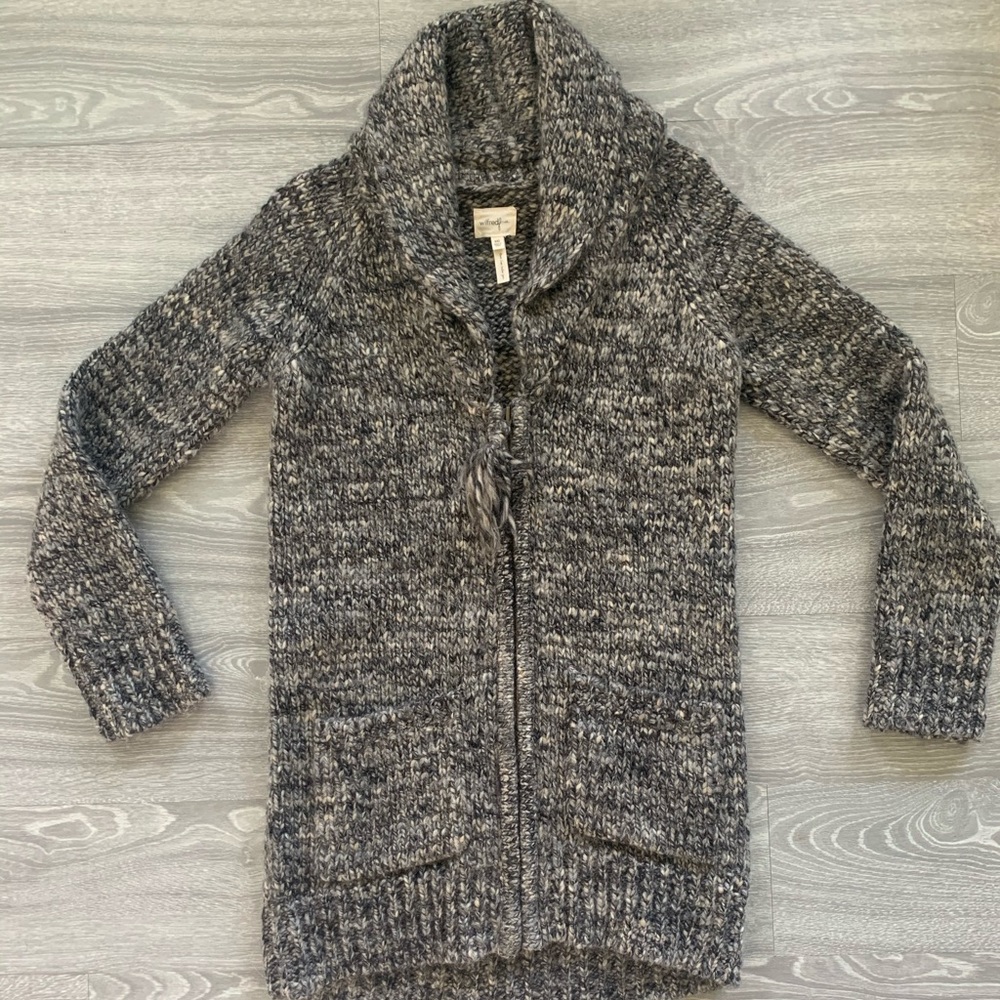 Women’s Wilfred Zippered Wool Cardigan